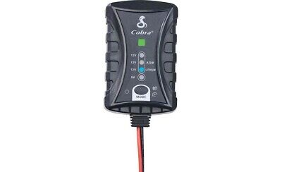 Cobra 2A Battery Charger & Maintainer - 6V/12V Smart Charger For Cars, ATVs & Boats