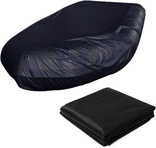 Inflatable Boat Cover, Beam 4.7 - 5.2 FT, fit Length 8.3 - 11.5 FT